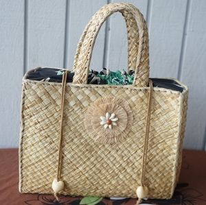 Hawaiian Lauhala Bag